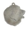 Bouvier bernois I - Pendentif chien argenté, décoration de sac à main, pendentif sac à dos par la marque Art-Dog