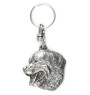 Bernese Mountain Dog, Berner Sennenhund - Silver-plated dog pendant, handbag decoration, backpack pendant by Art-Dog brand