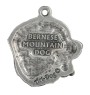 Bouvier bernois - collier avec un chien, pendentif en plaqué argent pour les fans de chiens, bijoux uniques de la marque Art-Dog
