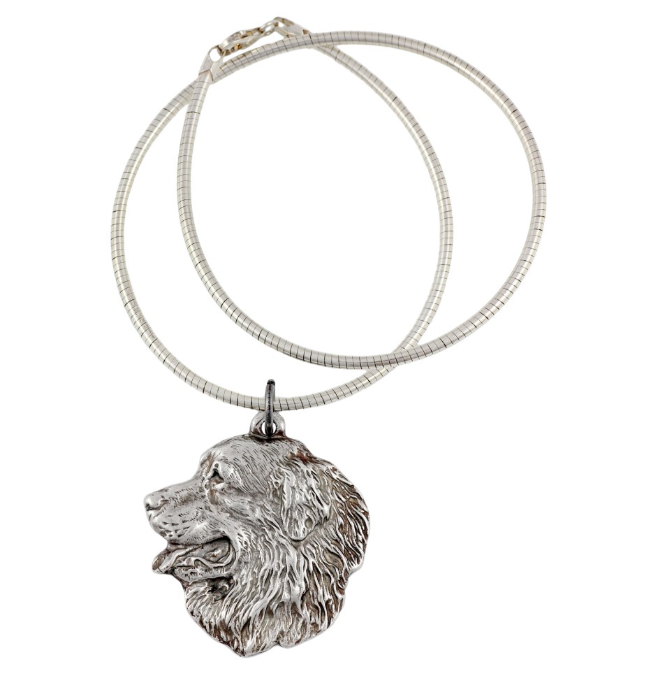 Berner Sennenhund, Dürrbächler, Bouvier bernois I - Hundehalsband, einzigartiger Schmuck für den Hundefan, einzigartiger Kreuzotter-Anhänger der Marke Art-Dog