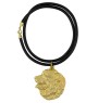 Bernese Mountain Dog, Berner Sennenhund I - Dog necklace, gold-plated pendant for dog fan, unique jewellery by Art-Dog brand