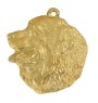 Bouvier bernois I - Collier pour chien, pendentif plaqué or pour fan de chien, bijoux uniques de la marque Art-Dog