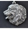 Bernese Mountain Dog, Berner Sennenhund I - Dog necklace in gift box, silver-plated locket for dog fan, striking pendant by Art-Dog brand