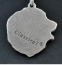 Bernese Mountain Dog, Berner Sennenhund I - Dog necklace in gift box, silver-plated locket for dog fan, striking pendant by Art-Dog brand