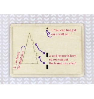 Berner Sennenhund, Dürrbächler, Bouvier bernois - Fotorahmen, gravierter Holzrahmen, ein schönes Gadget für den Hundeliebhaber von Art-Dog