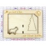 Bouvier bernois - Cadre photo, cadre en bois gravé, un joli gadget pour l'amoureux des chiens par Art-Dog
