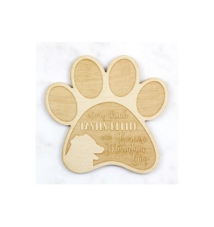 Bernese Mountain Dog, Berner Sennenhund - Mug coaster, engraved coaster with dog, gift for dog lover by Art-Dog brand