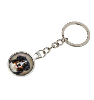 Bernese Mountain Dog, Berner Sennenhund - keychain with your photo, key decoration, bag pendant from Art-Dog brand