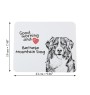 Bernese Mountain Dog, Berner Sennenhund - mouse pad with print, personalized dog-themed mouse pad, unique gadget for an office worker by Art-Dog brand