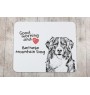 Berner Sennenhund, Dürrbächler, Bouvier bernois - Mauspad mit Druck, personalisiertes Mauspad mit Hund, einzigartiges Gadget für Büroangestellte von Art-Dog.