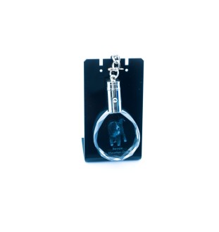 Bouvier bernois - pendentif avec une photo de chien, porte-clés en cristal dans une boîte cadeau, un cadeau unique par Art-Dog