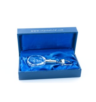 Berner Sennenhund, Dürrbächler, Bouvier bernois - Anhänger mit einem Foto eines Hundes, Schlüsselanhänger aus Kristall in einer Geschenkbox, ein einzigartiges Geschenk von Art-Dog