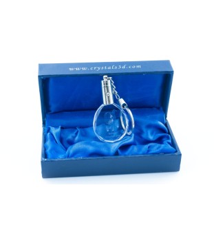 Bernese Mountain Dog, Berner Sennenhund - pendant with a photo of a dog, crystal key ring in a gift box, a unique gift by Art-Dog