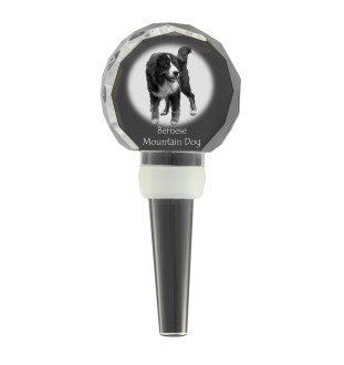 Berner Sennenhund, Dürrbächler, Bouvier bernois - Kristallflaschenverschluss, einzigartiger Weinverschluss mit Foto, personalisiertes Geschenk für Sommelier der Marke Art-Dog