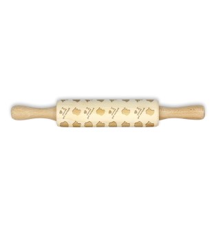 Bouvier bernois - petit rouleau à motifs de chien, rouleau à pâtisserie pour enfant, décoration en argile céramique de la marque Art-Dog