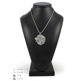 Bernese Mountain Dog, Berner Sennenhund I - necklace with a dog, dog pendant on a silver chain, unique jewelry from the Art-Dog brand