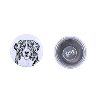 Berneński pies pasterski kolczyki z psem mały Art-Dog