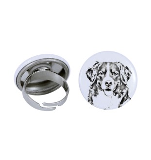 Bouvier bernois - bijoux pour femmes avec l'image d'un chien, produit fait à la main, possibilité d'ajouter sa propre photo, marque Art-Dog