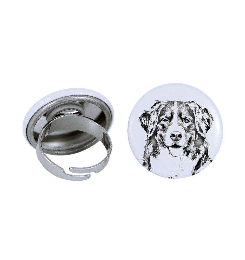 Bouvier bernois - bijoux pour femmes avec l'image d'un chien, produit fait à la main, possibilité d'ajouter sa propre photo, marque Art-Dog