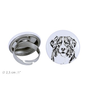Berner Sennenhund, Dürrbächler, Bouvier bernois - Damen Schmuck mit dem Bild eines Hundes, handgefertigtes Produkt, Möglichkeit, Ihr eigenes Foto hinzuzufügen, Marke Art-Dog
