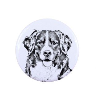 Berneński pies pasterski pierścionek z psem mały Art-Dog