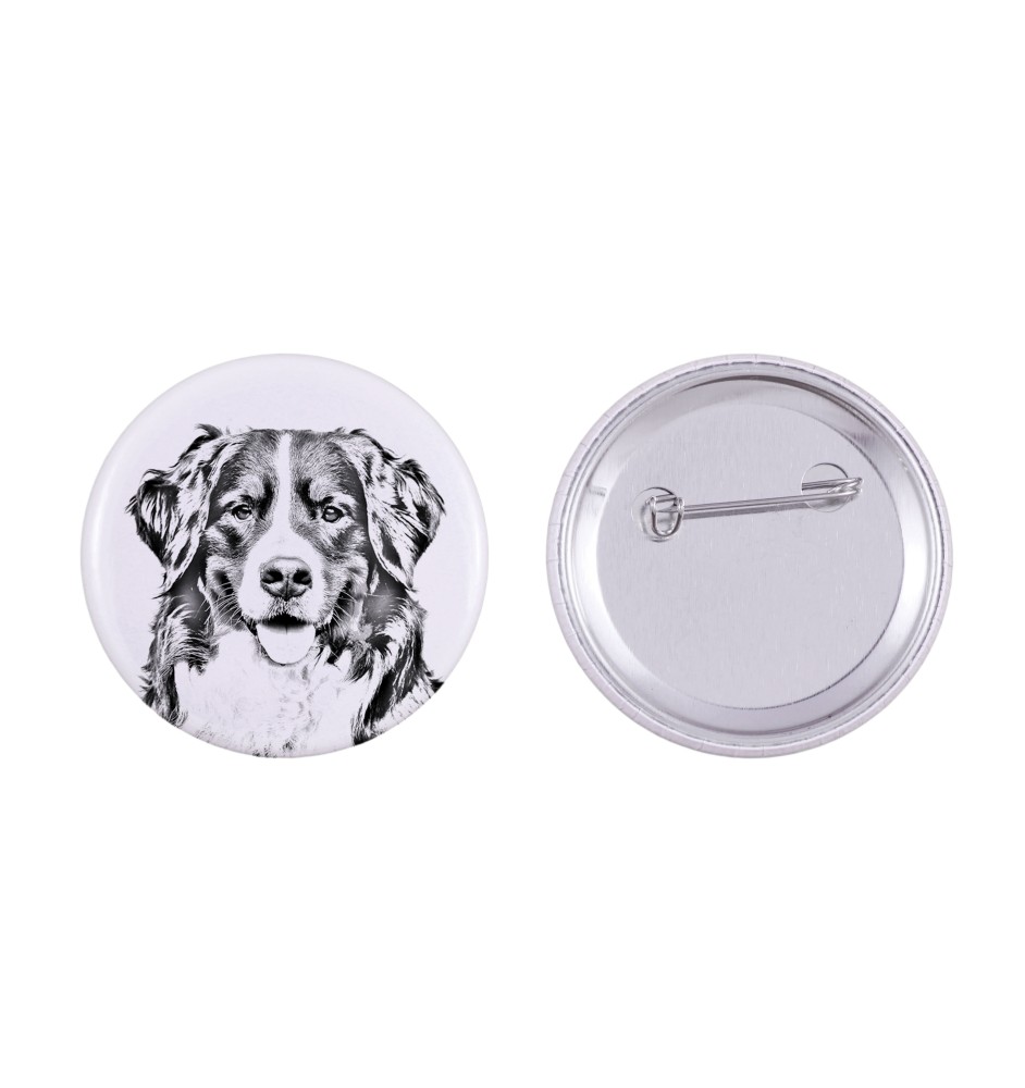 Bouvier bernois - badge avec votre chien, ajoutez votre propre photo, marque Art-Dog