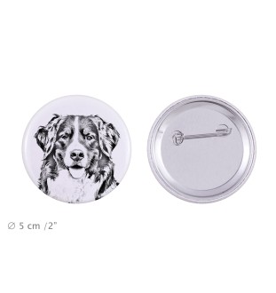 Bouvier bernois - badge avec votre chien, ajoutez votre propre photo, marque Art-Dog