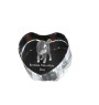 Bernese Mountain Dog, Berner Sennenhund - a photo of a dog in crystal, crystal heart, unique photo frame from the Art-Dog brand