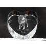 Bouvier bernois - une photo de chien dans un cristal, un cœur en cristal, un cadre photo exceptionnel de la marque Art-Dog