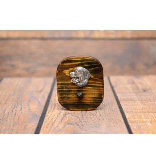 Bernese Mountain Dog, Berner Sennenhund - leash hanger, medal hanger with dog, key hook from Art-Dog brand