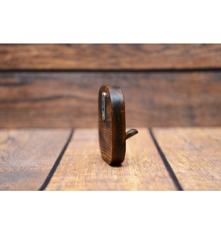 Berneński pies pasterski wieszak drewniany pojedynczy Art-Dog