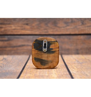 Bernese Mountain Dog, Berner Sennenhund - leash hanger, medal hanger with dog, key hook from Art-Dog brand