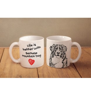 Bouvier bernois - tasse avec chien, tasse avec photo, cadeau personnalisé de la marque Art-Dog