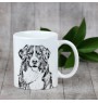 Bouvier bernois - tasse avec chien, une tasse adorable avec une illustration, un cadeau avec votre photo de la marque Art-Dog