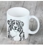 Bouvier bernois - tasse avec chien, une tasse adorable avec une illustration, un cadeau avec votre photo de la marque Art-Dog