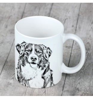 Bouvier bernois - tasse avec chien, une tasse joyeuse pour les amoureux des chiens, un cadeau personnalisé de la marque Art-Dog