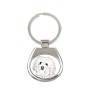 Bichon Bolognese, Bolo, Botoli, Bottolo - keychain with a dog, keychain with a print, personalized pendant from the Art-Dog brand