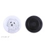 Bichon Bolognese, Bolo, Botoli, Bottolo - magnet with a dog's pupil, exceptionally light, strong magnet, handmade product by the Art-Dog brand