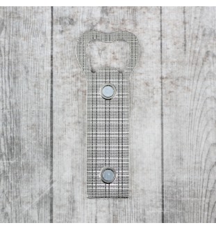 Bichon Bolognese, Bolo, Botoli, Bottolo - bottle opener with a picture and inscription for beer by Art-Dog