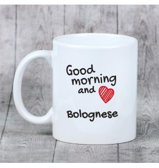 Bologneser, Bichon Bolognese - Tasse mit Hund, Tasse mit Bild, personalisiertes Geschenk der Marke Art-Dog