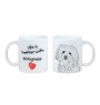 Bichon bolonais, Bolognese - tasse avec chien, tasse avec photo, cadeau personnalisé de la marque Art-Dog