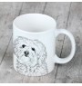 Bichon Bolognese, Bolo, Botoli, Bottolo - cup with a dog, cup with a photo, personalized gift from the Art-Dog brand