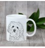 Bichon bolonais, Bolognese - tasse avec chien, une tasse joyeuse pour les amoureux des chiens, un cadeau personnalisé de la marque Art-Dog