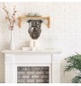 English Staffordshire Terrier - Dog statue, hanging bust, unique decoration for dog lover by Art-Dog brand