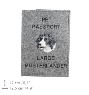 Münsterländer etui na paszport Art-Dog