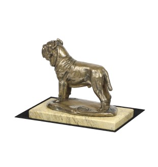 Mastif neapolitański statuetka na piaskowym kamieniu Art-Dog