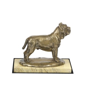 Neapolitan Mastiff, Mastino Napoletano - dog figurine, dog silhouette figurine, trophy for Art-Dog dog show exhibition