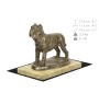 Neapolitan Mastiff, Mastino Napoletano - dog figurine, dog silhouette figurine, trophy for Art-Dog dog show exhibition