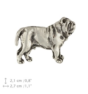 Neapolitan Mastiff, Mastino Napoletano I - hanging earrings with dogs, charming jewelry for a dog mom, a gift for a girl from the Art-Dog brand