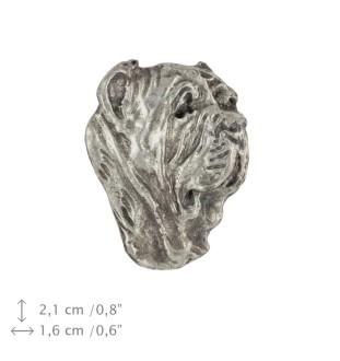 Neapolitan Mastiff, Mastino Napoletano II - hanging earrings with dogs, charming jewelry for a dog mom, a gift for a girl from the Art-Dog brand